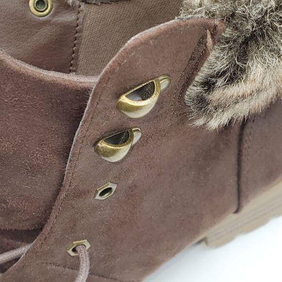 Cliffs By White Mountain Pearson Ankle Boot Women's Size 10 Brown - Picture 4 of 16